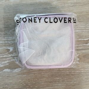 Stoney Clover Lane Mini Clear Front Pouch - Grape NWT